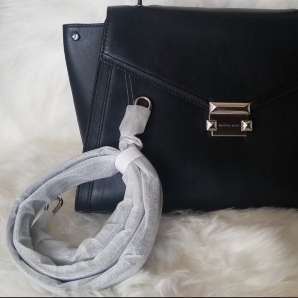 Michael Kors Whitney large Leather Satchel - Picture 5 of 6